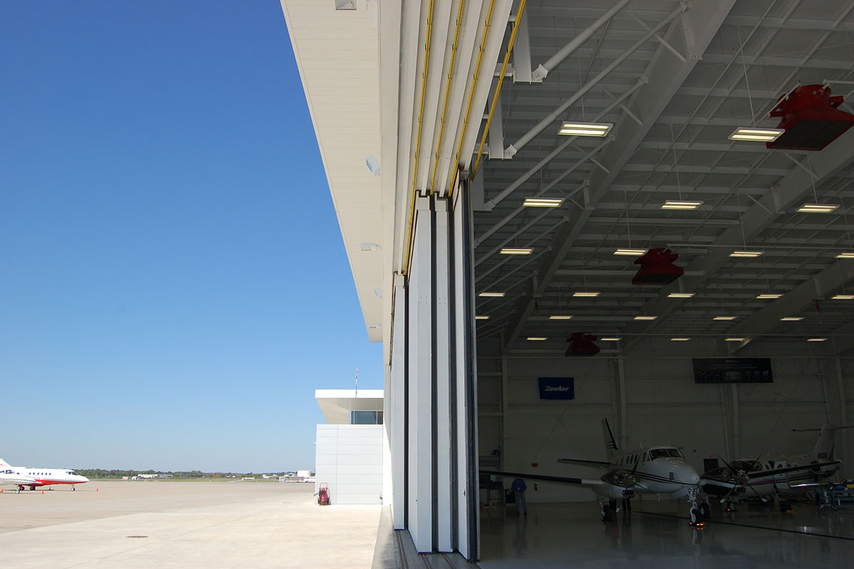 Aircraft Hangar Solutions  Hangar Door Plugs & Door Iris